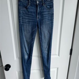 American Eagle Outfitters Dark Blue Skinny Jeans